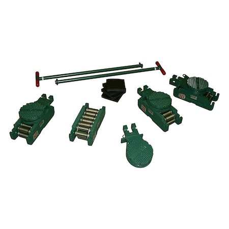 Hilman Rollers 260-TON ROLLER SET WITH DIAMOND RS-260-ERSD